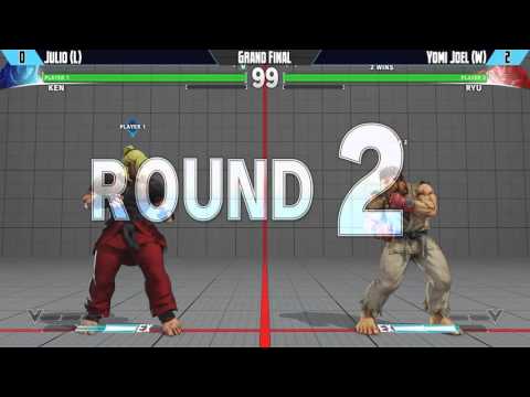 GB Mar 17, 2016 - SF5 - Grand Finals - (L)Julio vs (W)Yomi Joel