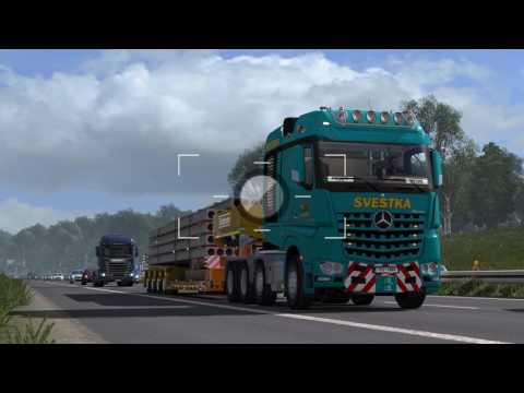 ETS2 Mercedes-Benz Actros SLT Ostrava - Štúrovo