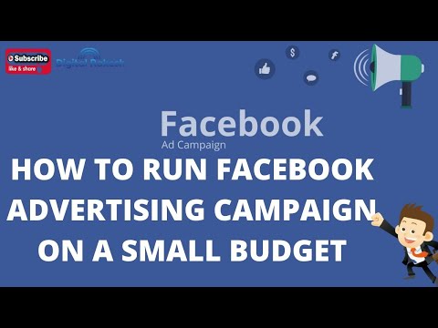 How to Run Facebook Advertising campaign on a small budget 2020