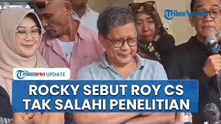 Rocky Gerung Akui Penelitian Roy Cs Tak Salahi Prosedur, Kasus Jokowi Beres Cepat jika Ijazah Dibuka