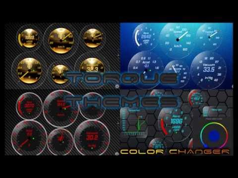 Gold OBD 2 Torque Theme Video
