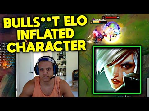 Tyler1 MALDING over RIVEN BEING BROKEN