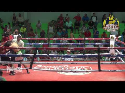 Leandro Mendoza VS Roger Collado - Pinolero Boxing Promotions