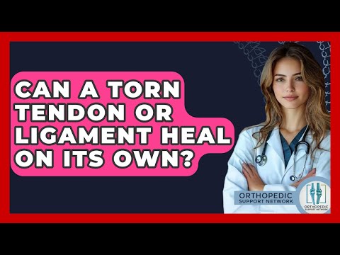Can a Torn Tendon or Ligament Heal on Its Own? - Orthopedic Support Network