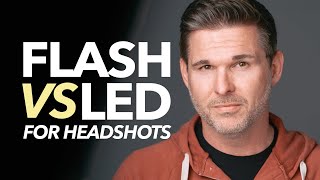 Strobes vs Constant Lights for Headshots: How to Choose the Right Light | Gary Hughes