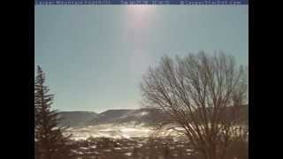 preview picture of video 'Ground Blizzard - Casper, Wyoming -2009 - time lapse'