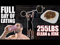 Full Day of Eating | 255lbs Clean and Jerk PR | Bodybuilder to Crossfit Ep. 07