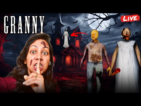 #1 GRANNY LIVE GAMEPLAY || GRANNY LIVE HORROR GAMEPLAY VIDEO #granny #shorts #shortslive #horrorgame