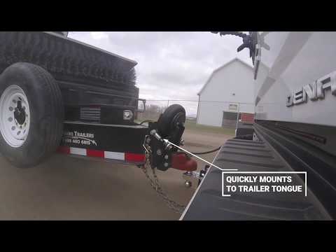 Air Coupler that is mounted to your Trailer Tongue - Shocker Hitch