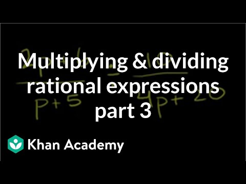 Multiplying and Dividing Rational Expressions 3