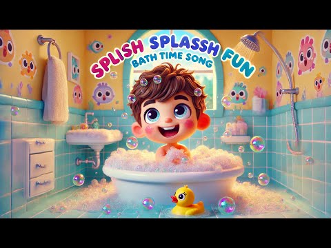Children's bath song | Hooray we take a bath - Hooray kids songs & nursery rhymes - time to bathe