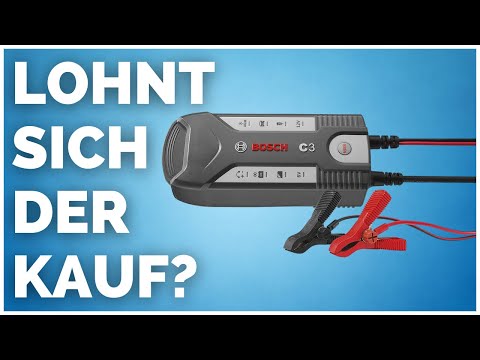 Bosch C3 ► Batterieladegerät für Autos im Test ► [KURZ & KOMPAKT]