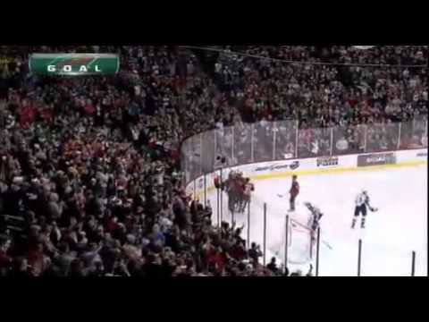 Pierre-Marc Bouchard Power Play Goal (December 26 2011)