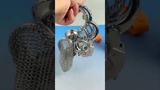 Heavy, Solid, Unbreakable – The Adjustable Metal Series 🔩#MetalChastity  #Locktober #AdjustableCage