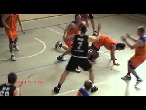 Liga Okręgowa Koszykówki 2010/2011 półfinał 1mecz Bud-Art Częstochowa - OSiR Kłobuck 1 kwarta