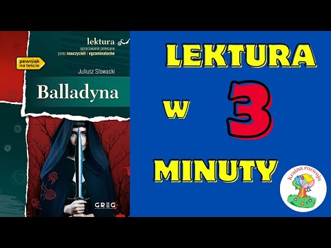 Summary of the reading Balladyna in 3 Minutes