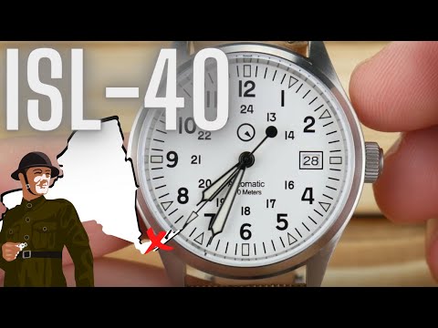 Long Island Watch Islander Field #ISL-40 I  Best Field Watch Under $200 Contender