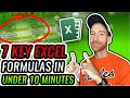 7 Excel Formulas That Will Be On Any Excel Exam