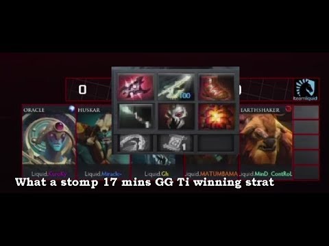 Team Liquid vs Planet Odd"Greatest strat in the history of Dota 2"