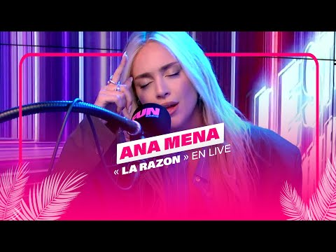 Ana Mena "La Razón" en live sur Fun Radio