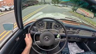 1969 Mercedes-Benz 280SL Driving Video