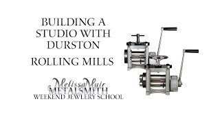 Durston Rolling Mills - Difference between DRM and Agile - Weekend Jewelry School - Melissa Muir