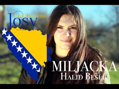 MILJACKA cover (Swedish girl singing in bosnian)