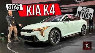 The 2025 Kia K4 GT-Line Is A More Upscale Modern Compact Sedan With Turbo Power