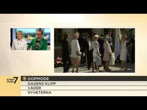 Allt om modet på prinsessan Leonores dop - Nyhetsmorgon (TV4)