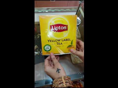 Benefits of Lipton yellow label  tea
