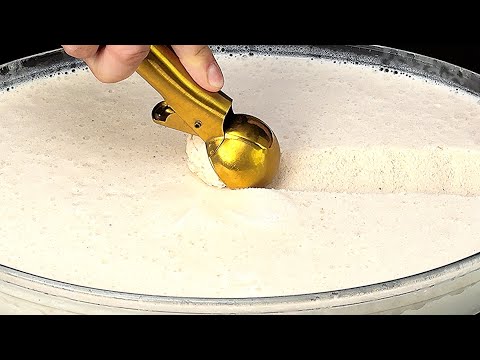 2 kg of homemade ice cream from 1 liter of milk! 🍧Only 3 ingredients! No condensed milk! Anyone can