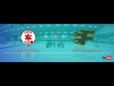 10.12.2016 LÄKI 08 karhut - FOPS 08 valkoinen