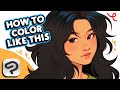 How I Color Process Explained CLIP STUDIO PAINT