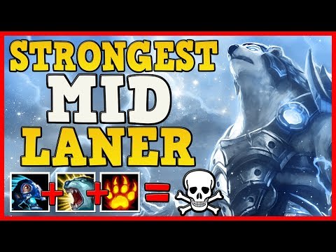 Level 3 CHEESE Strategy!! | Volibear is a BEAST on the Mid Lane!! - League of Legends