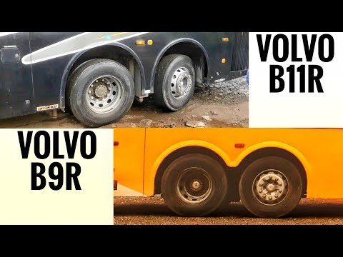 DIFFERENCE BETWEEN VOLVO B11R AND VOLVO B9R!!!
