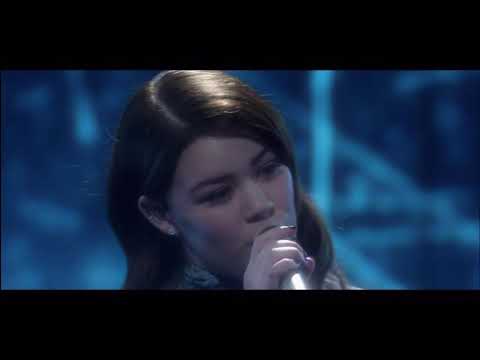 Mia synger ‘Running with the wolves’ - Aurora X Factor 2017