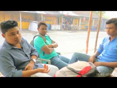 I Afif with my friends at Bakkhali