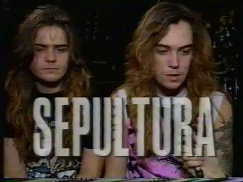 Sepultura 1990 (maybe October 1989) Headbangers Ball