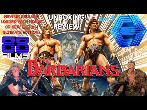 THE BARBARIANS (1987) NEW 2025 BLU-RAY RELEASE BY 88 FILMS UK|UNBOXING AND REVIEW | PAUL BROTHERS| 