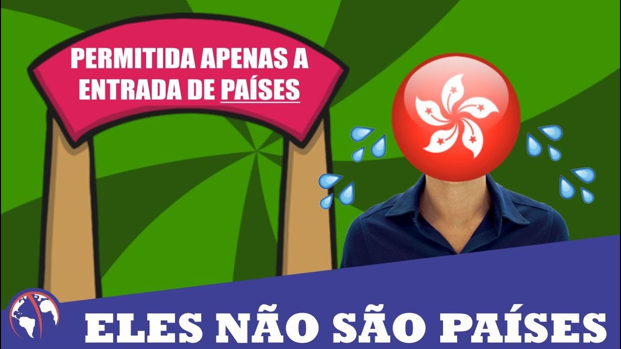 Eles NÃO SÃO países