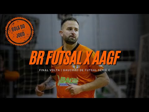 BR FUTSAL 1 X 2 AAGF | GOLS DO JOGO | GAUCHÃO DE FUTSAL SÉRIE C 2022 - FINAL IDA