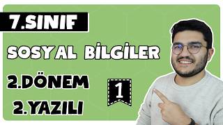 7.Sınıf Sosyal Bilgiler 2.Dönem 2.Yazılı