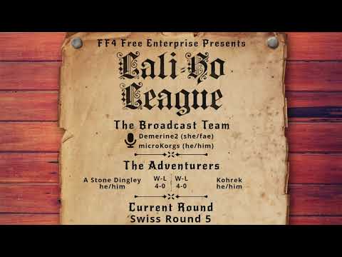 Final Fantasy IV Free Enterprise LaliHo League Swiss Round 5 - A Stone Dingley vs Kohrek [4/6/21]