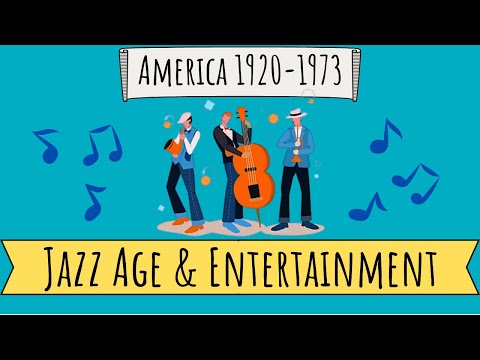 Jazz Age & Entertainment Revolution - 1920s America - Cinema, Radio & Sport | GCSE History AQA