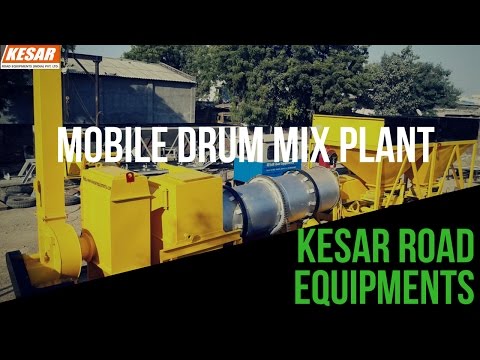 Mobile Drum Mix Plant