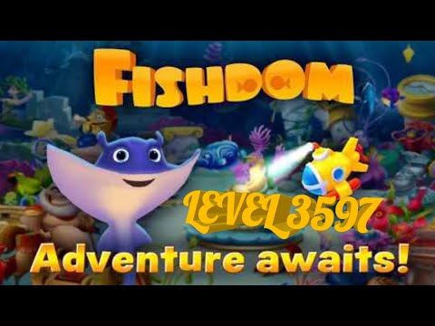 Fishdom - Deep Dive Level 3597 Walkthrough - Full Gameplay || LAST LEVEL || HARDEST LEVEL ||