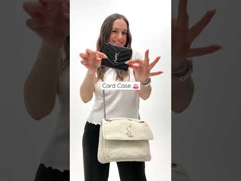 What fits inside the Saint Laurent Niki Chain Satchel?