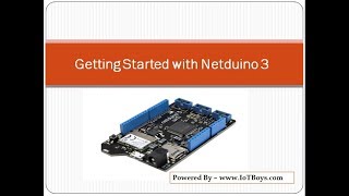Getting Started With Netduino