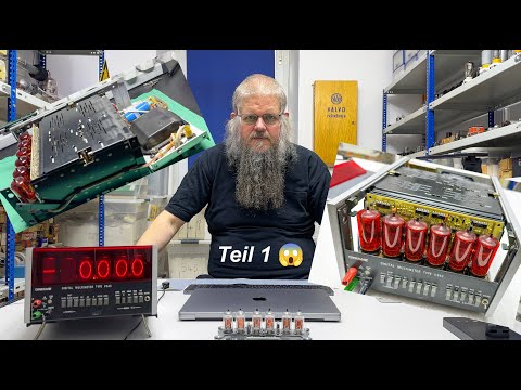 Reparatur des Digitalen Nixie Multimeter Type V543 von Meratronik - Teil 1
