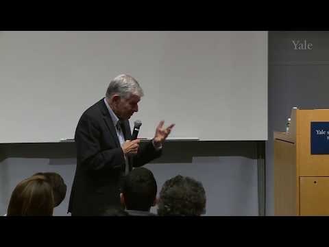 The SNF Annual Lecture at Yale University with the Hon. Michael S. Dukakis